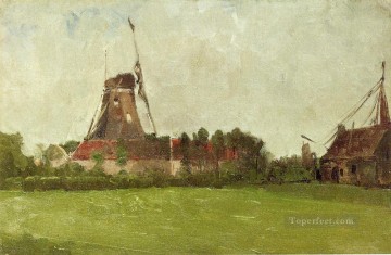 オランダの印象派の風景 ジョン・ヘンリー・トワクトマン Oil Paintings
